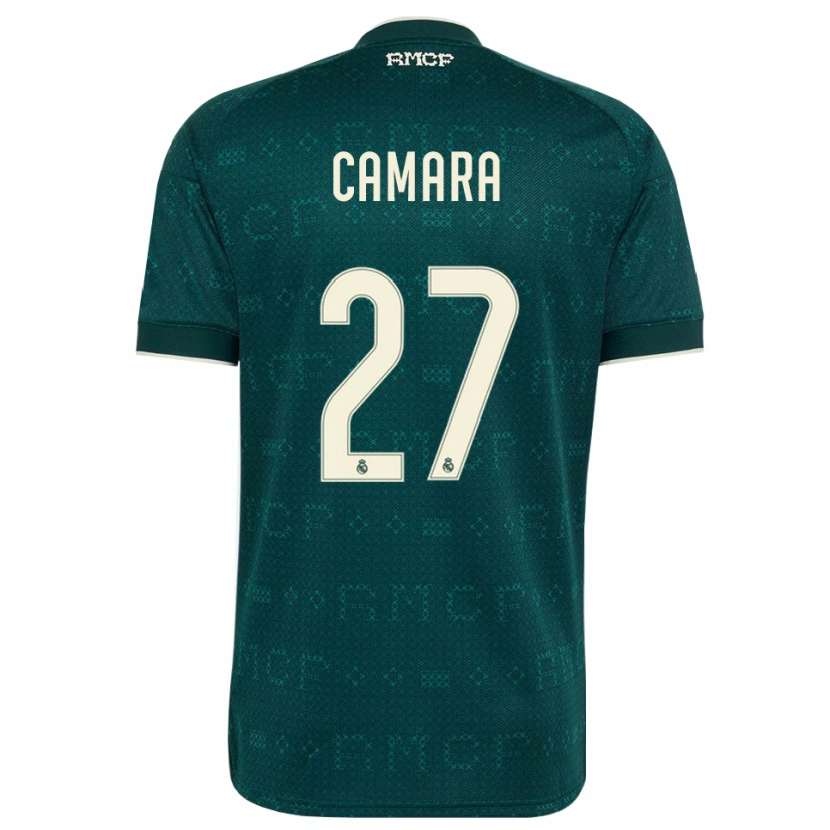 Danxen Dámské Kalifa Camara #27 Tmavě Šedá Bílá Daleko Hráčské Dresy 2026/27 Dres