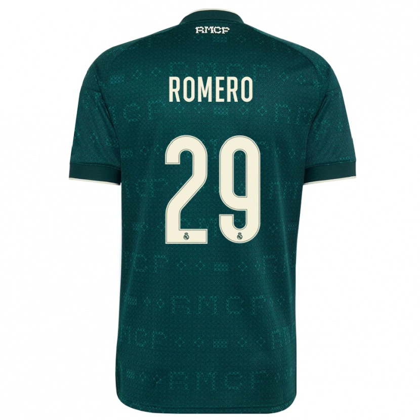 Danxen Dámské Alfonso Romero #29 Tmavě Šedá Bílá Daleko Hráčské Dresy 2026/27 Dres