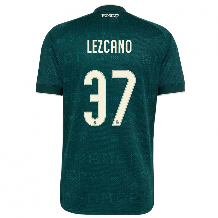 Danxen Dámské Álvaro Lezcano #37 Tmavě Šedá Bílá Daleko Hráčské Dresy 2026/27 Dres