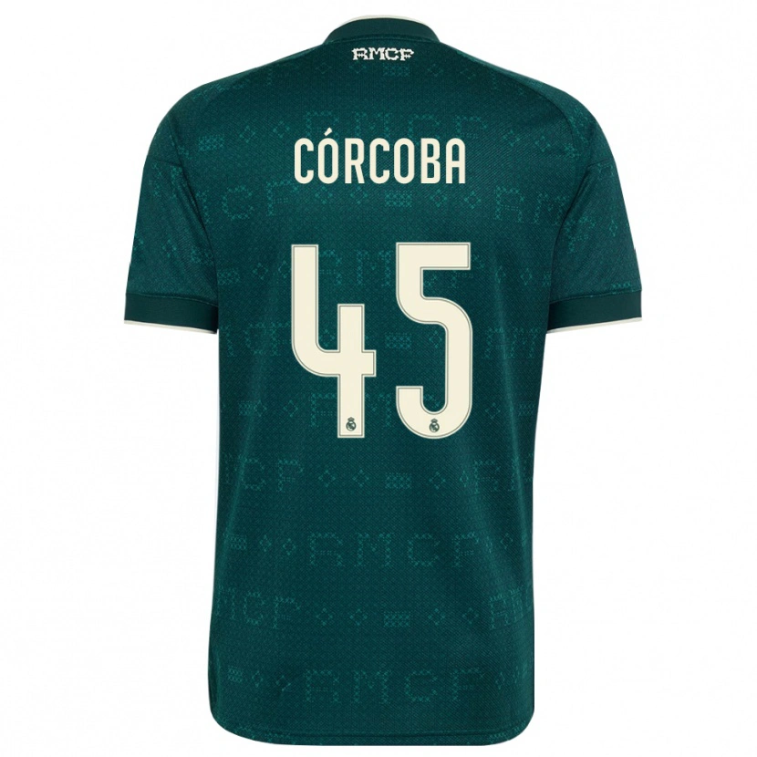 Danxen Dámské Andrés Córcoba #45 Tmavě Šedá Bílá Daleko Hráčské Dresy 2026/27 Dres