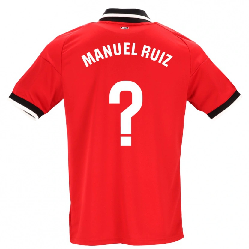 Danxen Dámské José Manuel Ruiz #0 Černá Bílá Červená Daleko Hráčské Dresy 2026/27 Dres