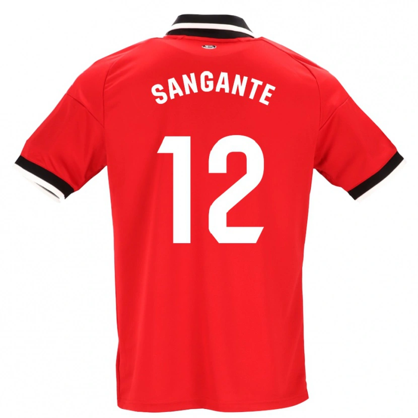 Danxen Dámské Arouna Sangante #12 Černá Bílá Červená Daleko Hráčské Dresy 2026/27 Dres