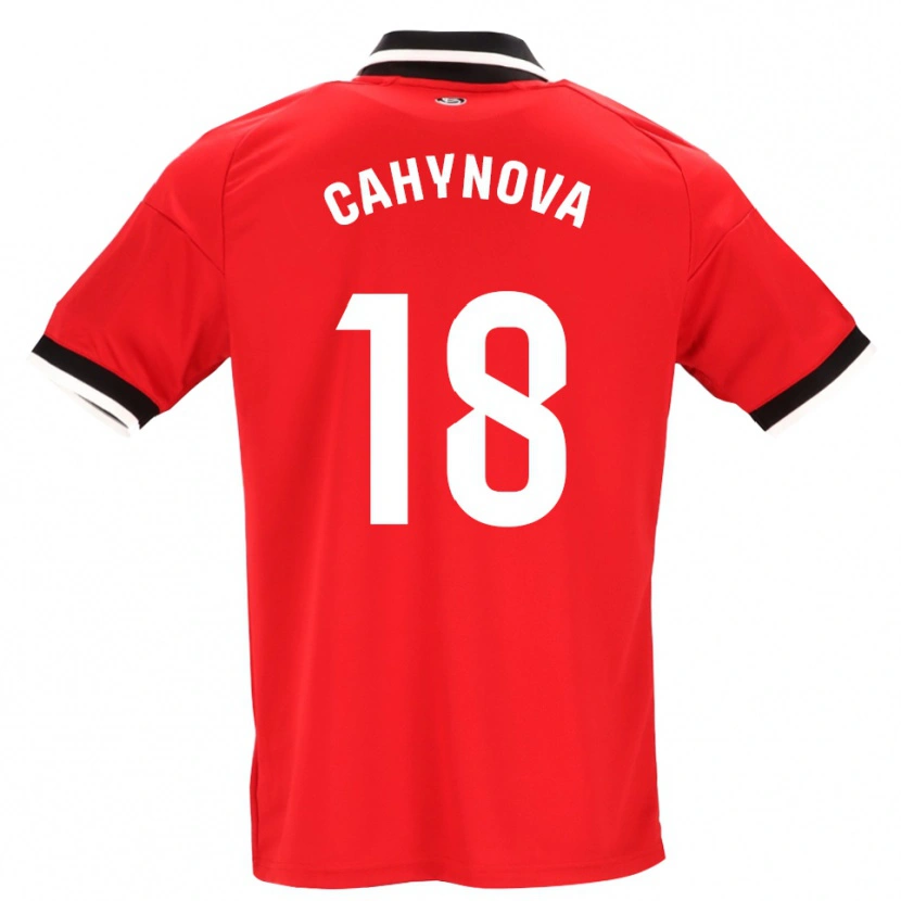 Danxen Dámské Klara Cahynova #18 Černá Bílá Červená Daleko Hráčské Dresy 2026/27 Dres