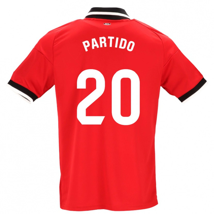 Danxen Dámské Paula Partido #20 Černá Bílá Červená Daleko Hráčské Dresy 2026/27 Dres