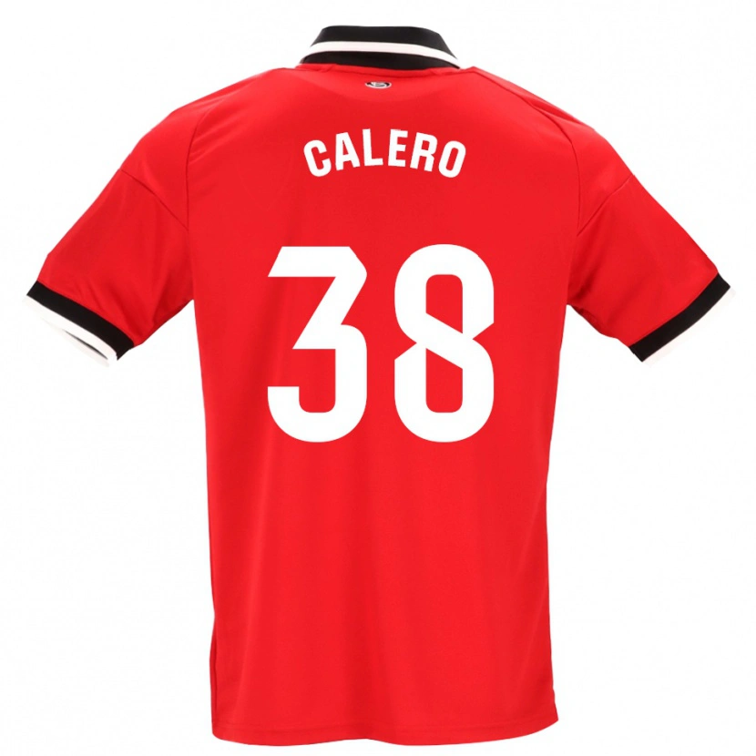 Danxen Dámské Josema Calero #38 Černá Bílá Červená Daleko Hráčské Dresy 2026/27 Dres