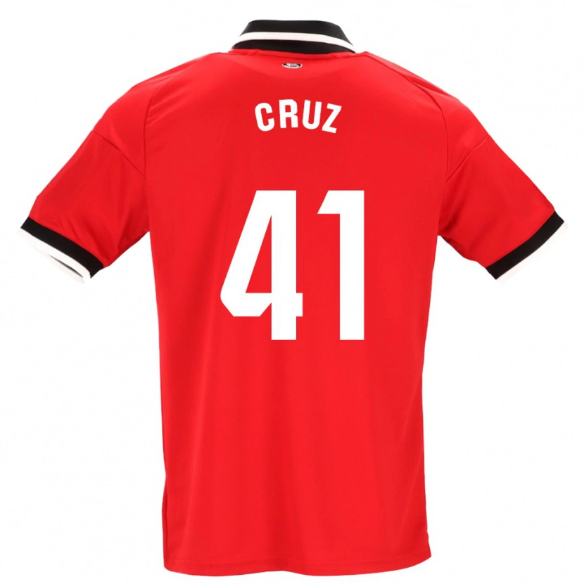 Danxen Dámské Jesús Cruz #41 Černá Bílá Červená Daleko Hráčské Dresy 2026/27 Dres