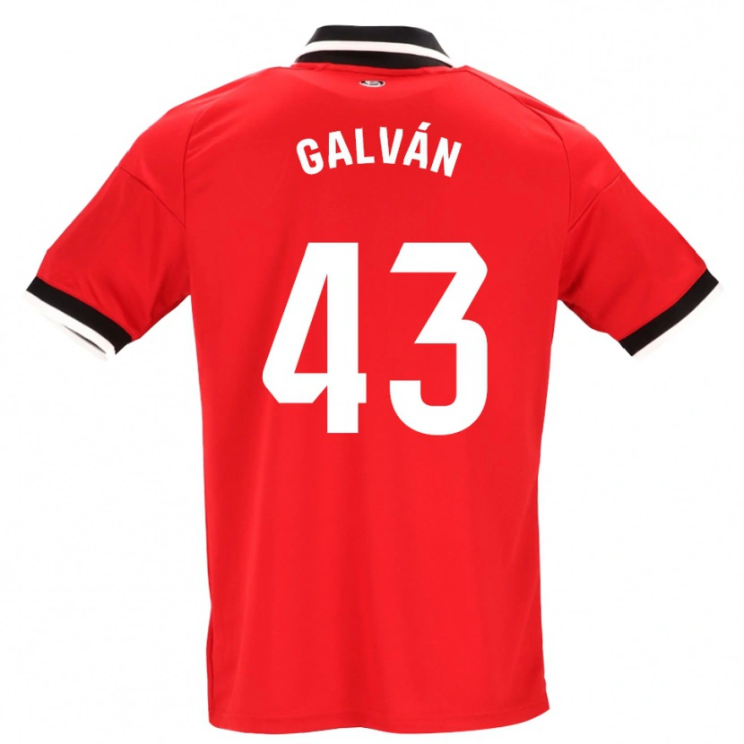 Danxen Dámské Arnaudis Galván #43 Černá Bílá Červená Daleko Hráčské Dresy 2026/27 Dres