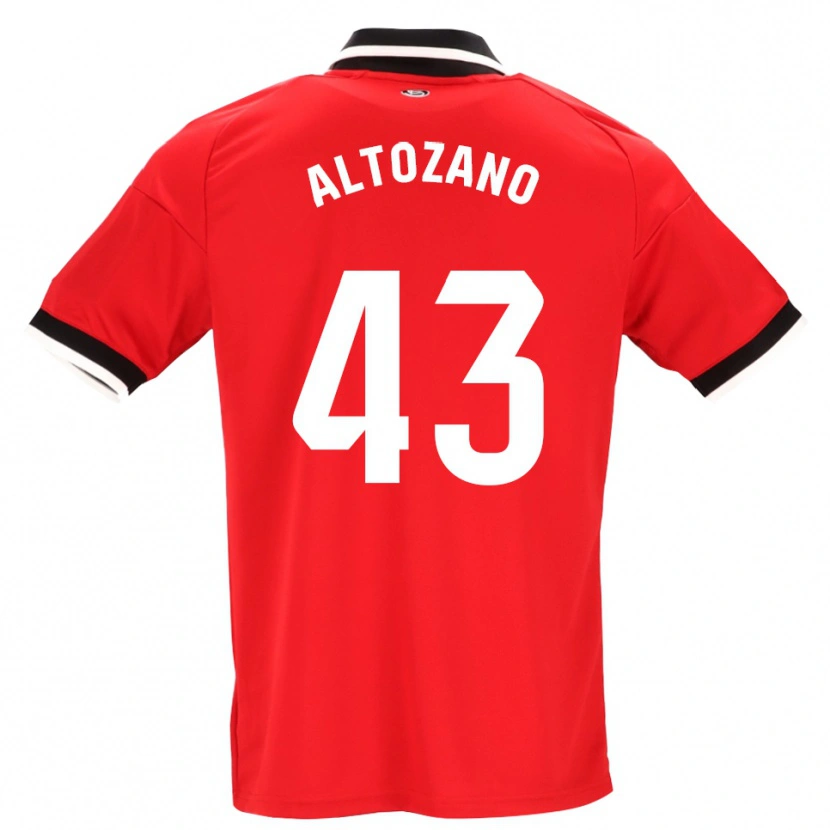 Danxen Dámské Edu Altozano #43 Černá Bílá Červená Daleko Hráčské Dresy 2026/27 Dres