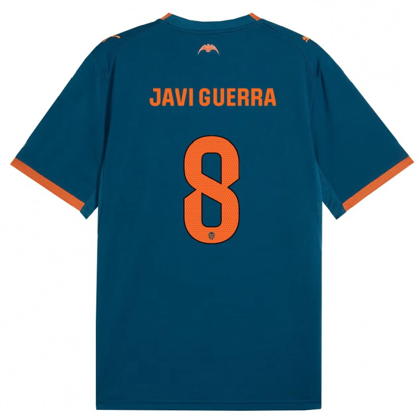Danxen Dámské Javi Guerra #8 Ocelově Modrá Oranžová Daleko Hráčské Dresy 2026/27 Dres