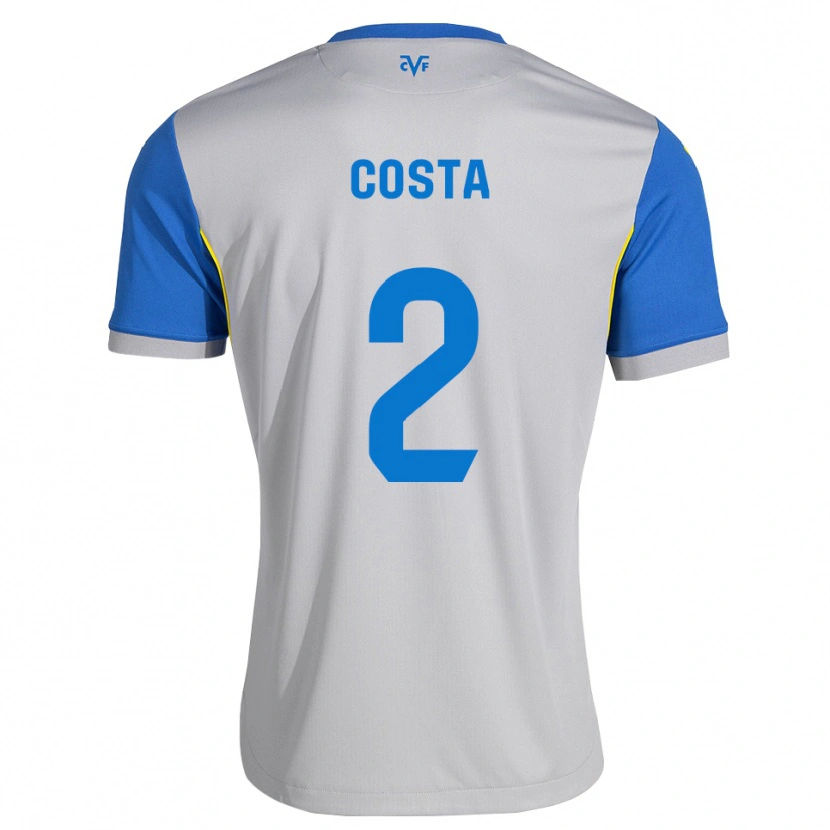 Danxen Dámské Logan Costa #2 Modrá Šedá Daleko Hráčské Dresy 2026/27 Dres