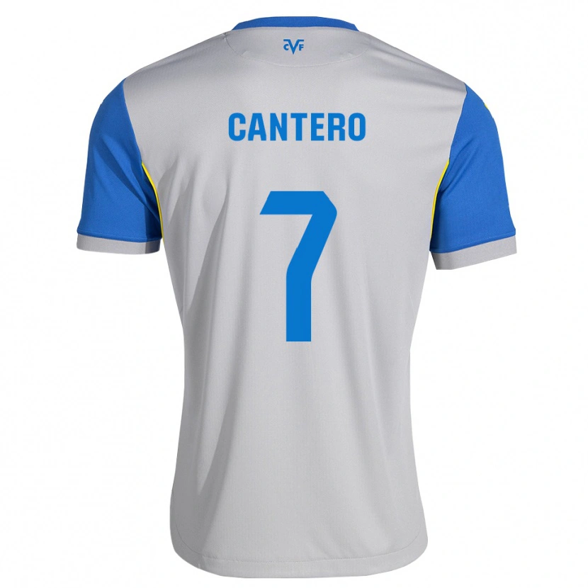 Danxen Dámské Dani Cantero #7 Modrá Šedá Daleko Hráčské Dresy 2026/27 Dres
