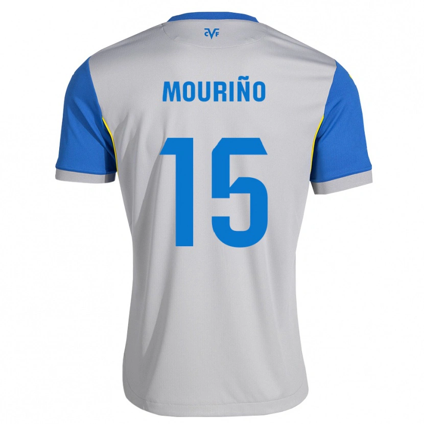 Danxen Dámské Santiago Mouriño #15 Modrá Šedá Daleko Hráčské Dresy 2026/27 Dres