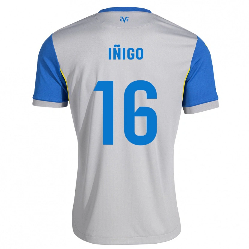 Danxen Dámské Gastón Iñigo #16 Modrá Šedá Daleko Hráčské Dresy 2026/27 Dres