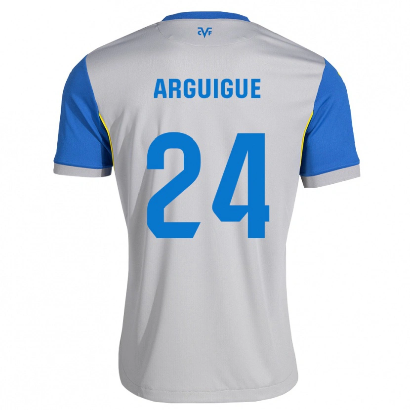 Danxen Dámské Ayman Arguigue #24 Modrá Šedá Daleko Hráčské Dresy 2026/27 Dres