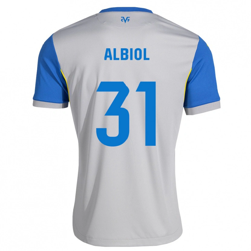 Danxen Dámské Thiago Albiol #31 Modrá Šedá Daleko Hráčské Dresy 2026/27 Dres