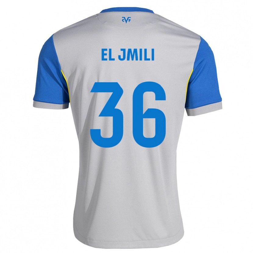 Danxen Dámské Nizar El Jmili #36 Modrá Šedá Daleko Hráčské Dresy 2026/27 Dres