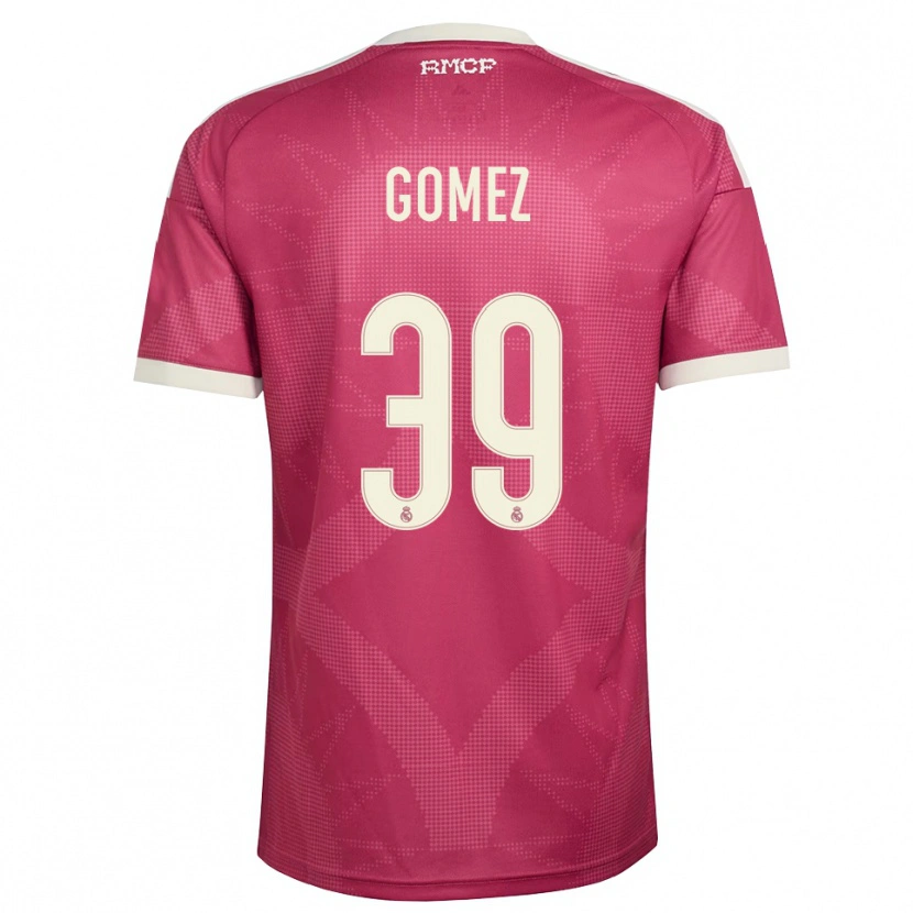 Danxen Dámské Eric Gomez #39 Světle Fialově Červená Bílá Třetí Hráčské Dresy 2026/27 Dres