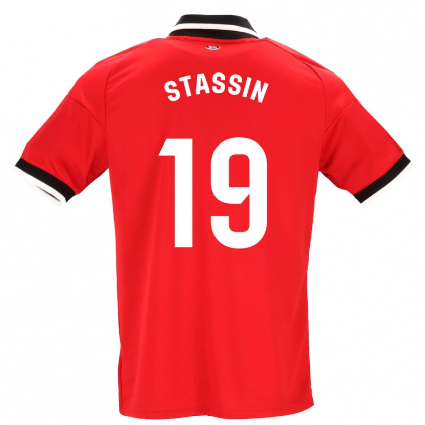 Danxen Dámské Lucas Stassin #19 Černá Bílá Červená Daleko Hráčské Dresy 2026/27 Dres