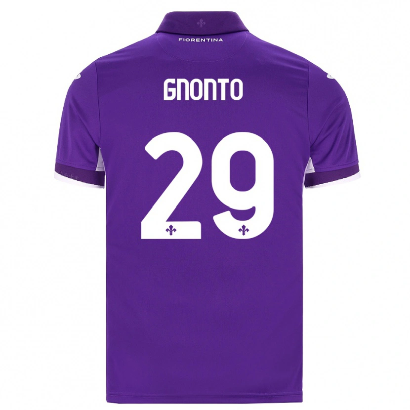 Danxen Dětské Wilfried Gnonto #29 Fialová Bílá Růžová Domů Hráčské Dresy 2026/27 Dres