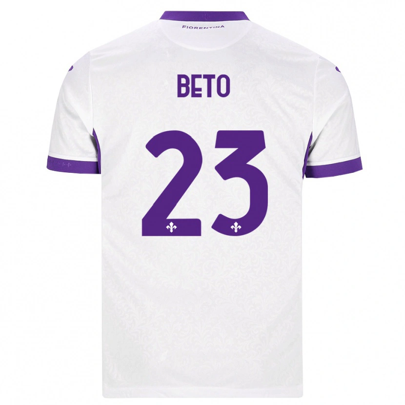 Danxen Dětské Beto #23 Bílá Fialová Daleko Hráčské Dresy 2026/27 Dres