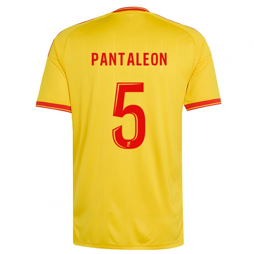 Danxen Dětské Tom Pantaleon #5 Zlatá Oranžová Červená Domů Hráčské Dresy 2026/27 Dres