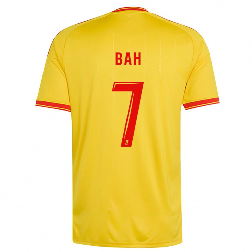 Danxen Dětské Alpha Bah #7 Zlatá Oranžová Červená Domů Hráčské Dresy 2026/27 Dres