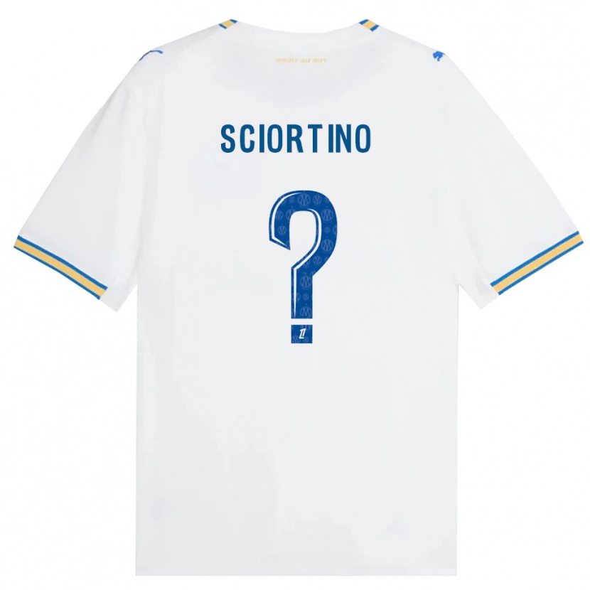 Danxen Dětské Paolo Sciortino #0 Modrá Bílá Domů Hráčské Dresy 2026/27 Dres