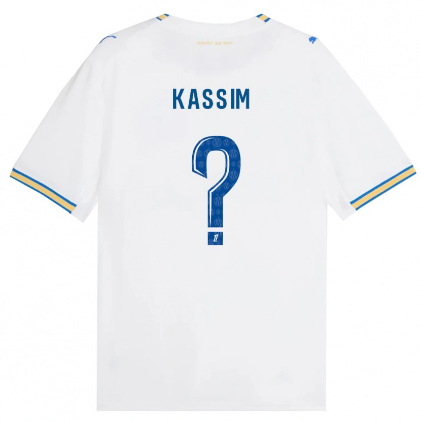 Danxen Dětské Kassim Abdallah #0 Modrá Bílá Domů Hráčské Dresy 2026/27 Dres