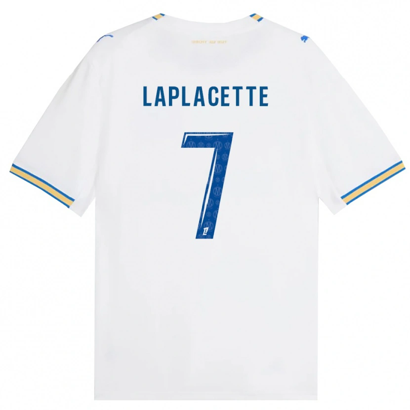 Danxen Dětské Tess Laplacette #7 Modrá Bílá Domů Hráčské Dresy 2026/27 Dres