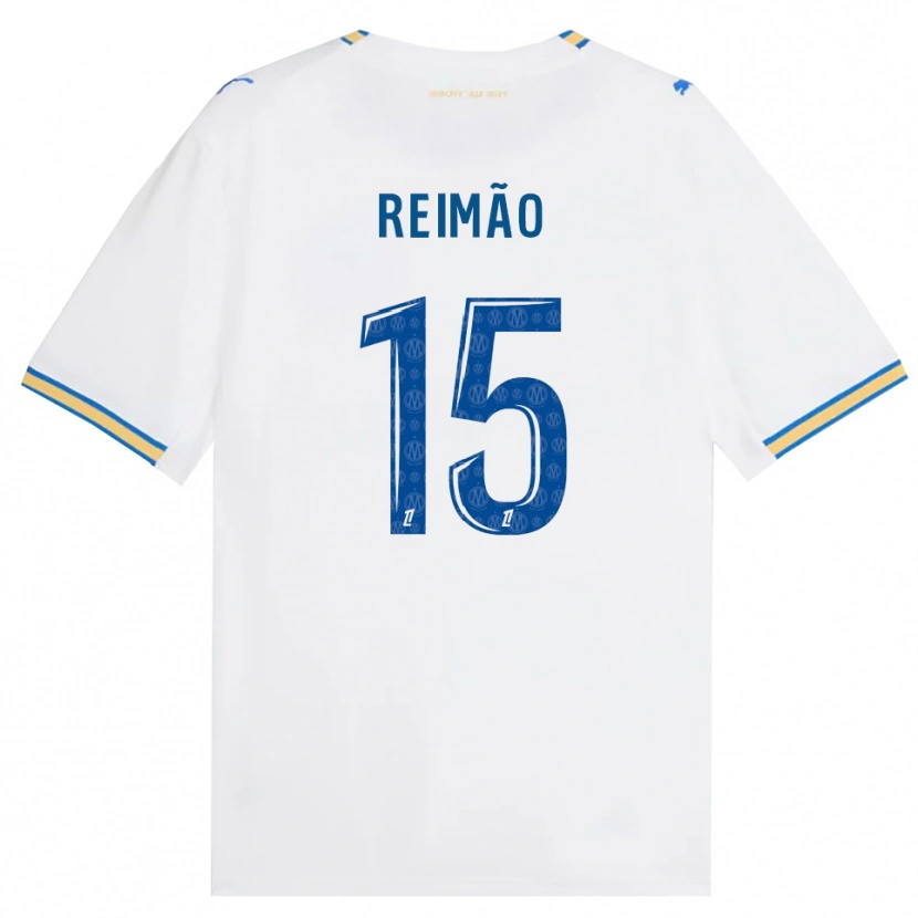 Danxen Dětské Lorenzo Reimão #15 Modrá Bílá Domů Hráčské Dresy 2026/27 Dres