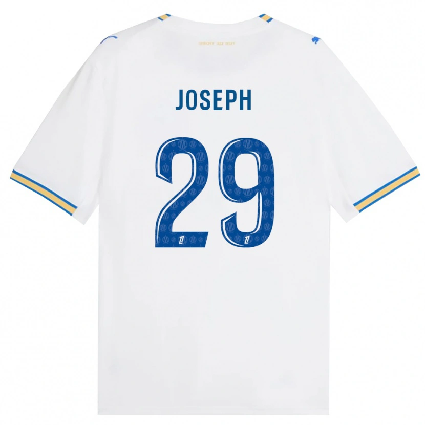 Danxen Dětské Darlina Joseph #29 Modrá Bílá Domů Hráčské Dresy 2026/27 Dres