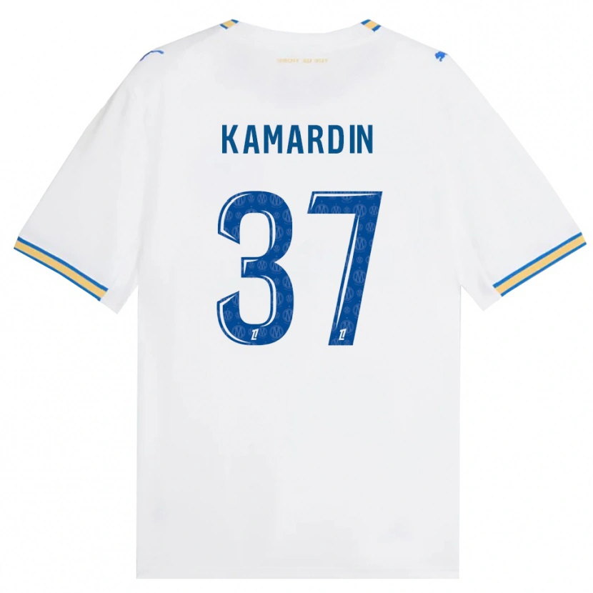 Danxen Dětské Aaron Kamardin #37 Modrá Bílá Domů Hráčské Dresy 2026/27 Dres