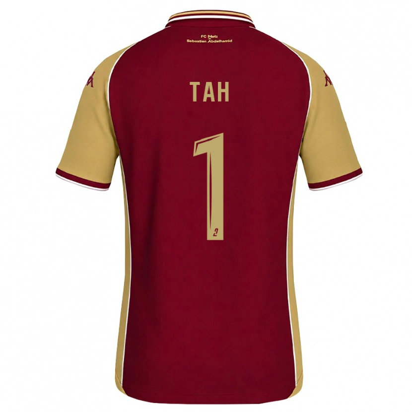 Danxen Dětské Béonaho Tah #1 Zlatohnědá Tmavě Červená Domů Hráčské Dresy 2026/27 Dres