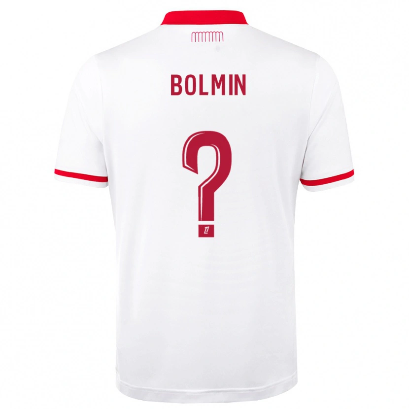 Danxen Dětské Winsley Bolmin #0 Červená Bílá Domů Hráčské Dresy 2026/27 Dres