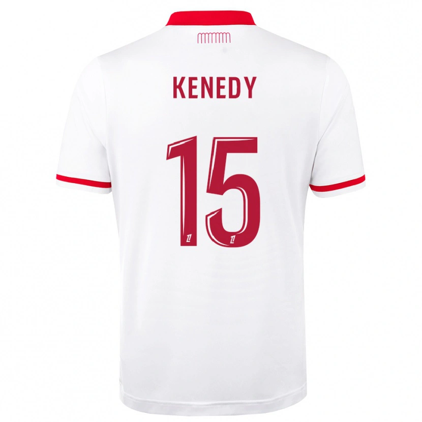 Danxen Dětské Kenedy #15 Červená Bílá Domů Hráčské Dresy 2026/27 Dres