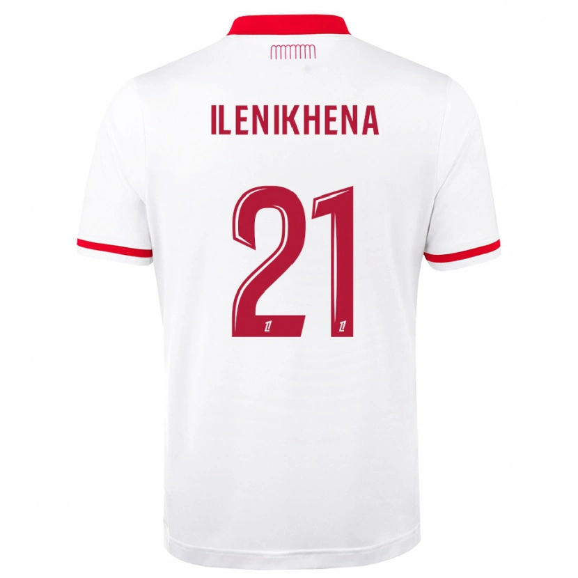 Danxen Dětské George Ilenikhena #21 Červená Bílá Domů Hráčské Dresy 2026/27 Dres