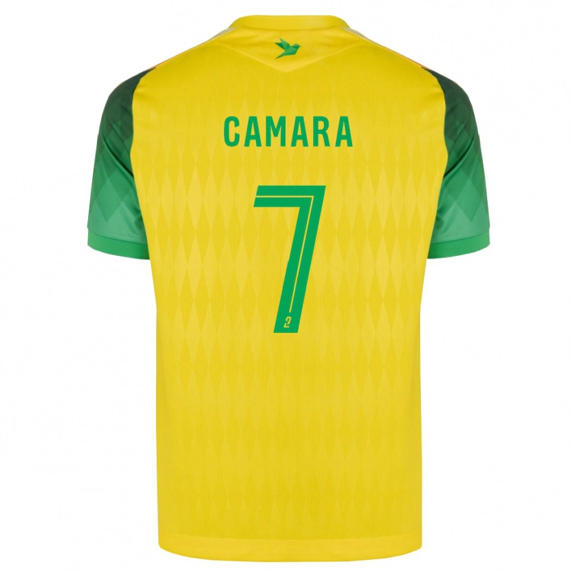 Danxen Dětské Klaus Camara #7 Žlutá Zelená Červená Domů Hráčské Dresy 2026/27 Dres