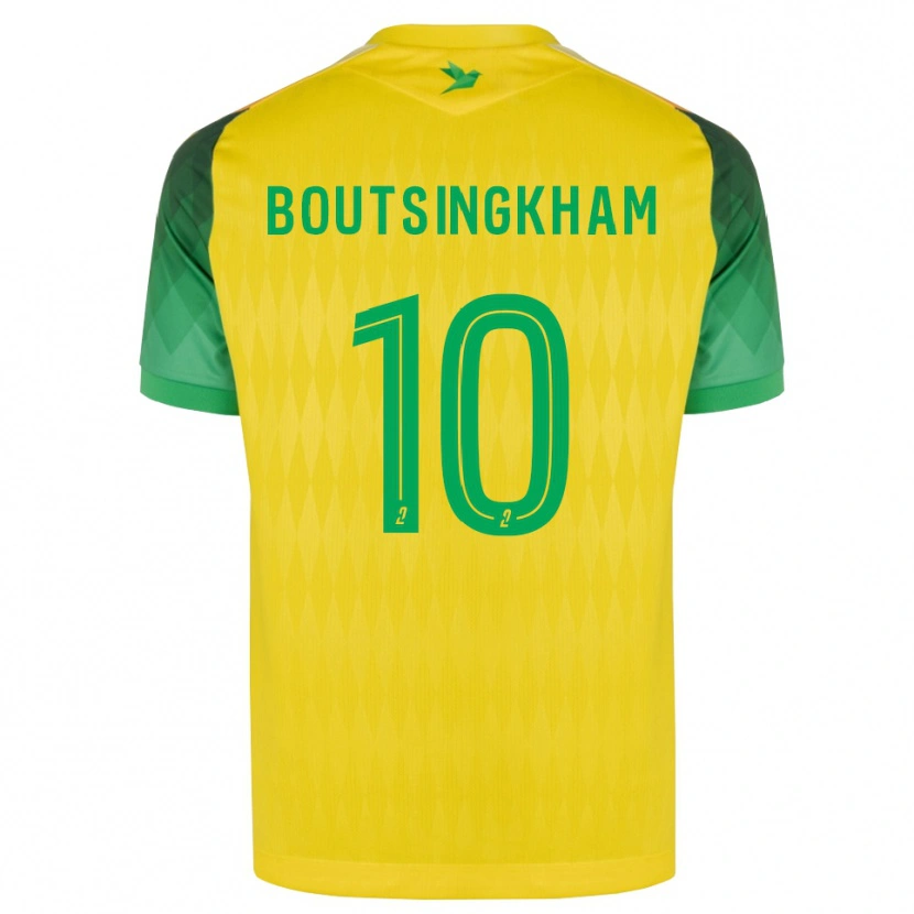 Danxen Dětské Hugo Boutsingkham #10 Žlutá Zelená Červená Domů Hráčské Dresy 2026/27 Dres