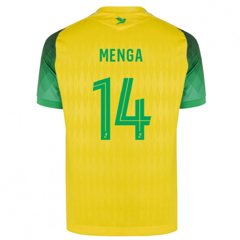 Danxen Dětské Marlone Menga #14 Žlutá Zelená Červená Domů Hráčské Dresy 2026/27 Dres