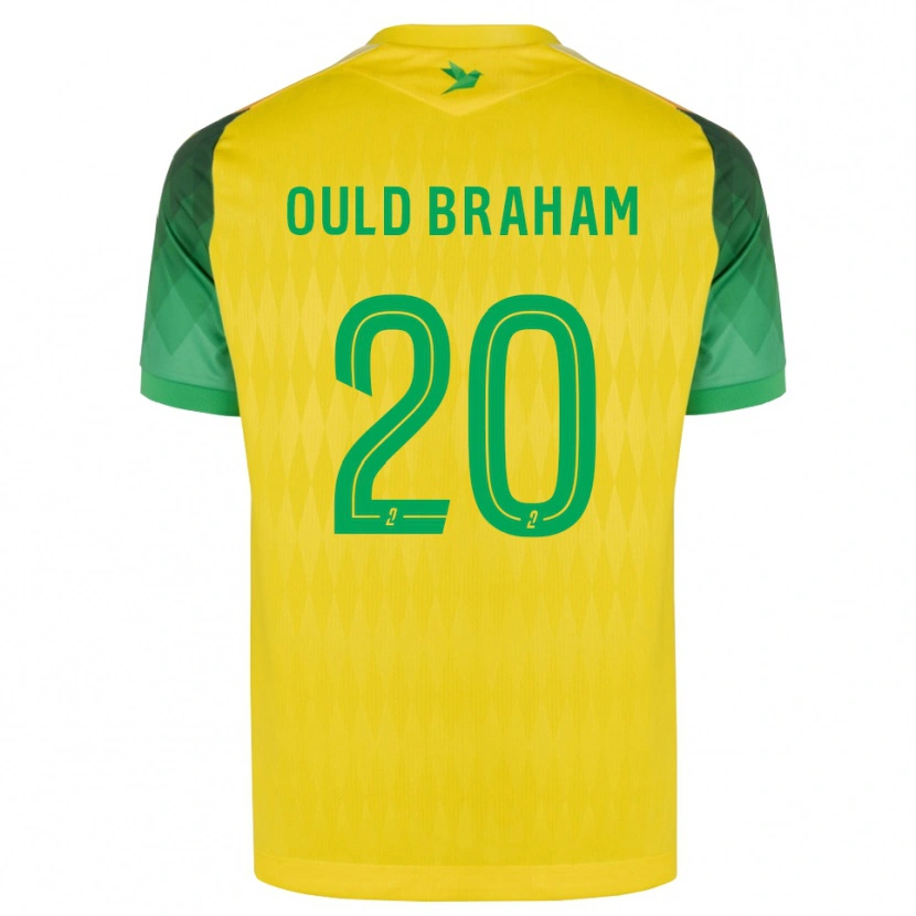 Danxen Dětské Amira Ould Braham #20 Žlutá Zelená Červená Domů Hráčské Dresy 2026/27 Dres