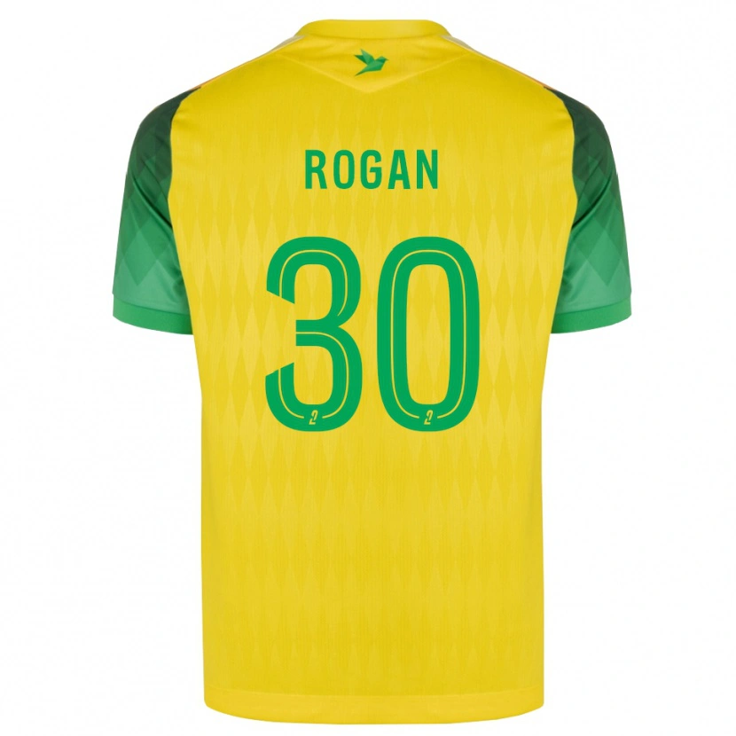Danxen Dětské Manja Rogan #30 Žlutá Zelená Červená Domů Hráčské Dresy 2026/27 Dres