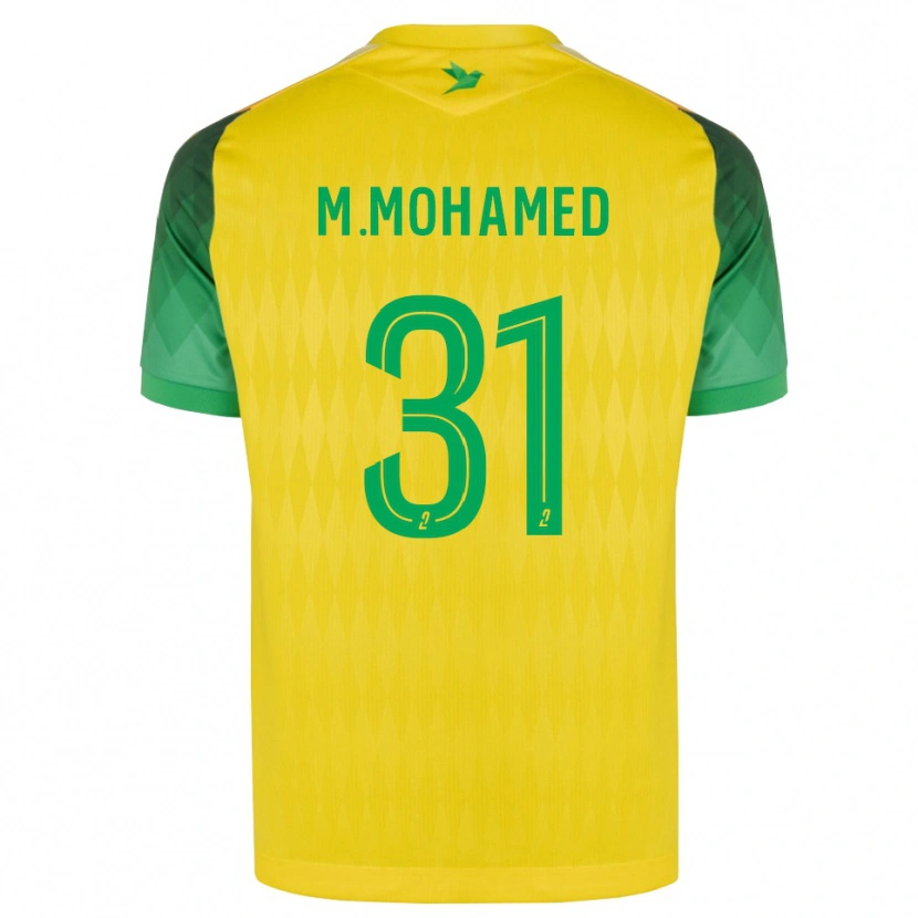Danxen Dětské Mostafa Mohamed #31 Žlutá Zelená Červená Domů Hráčské Dresy 2026/27 Dres