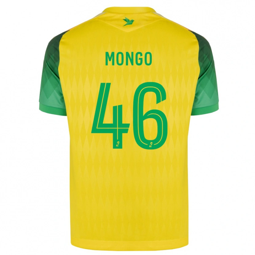 Danxen Dětské Enzo Mongo #46 Žlutá Zelená Červená Domů Hráčské Dresy 2026/27 Dres