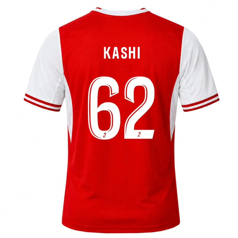 Danxen Dětské Amine Kashi #62 Červená Bílá Domů Hráčské Dresy 2026/27 Dres