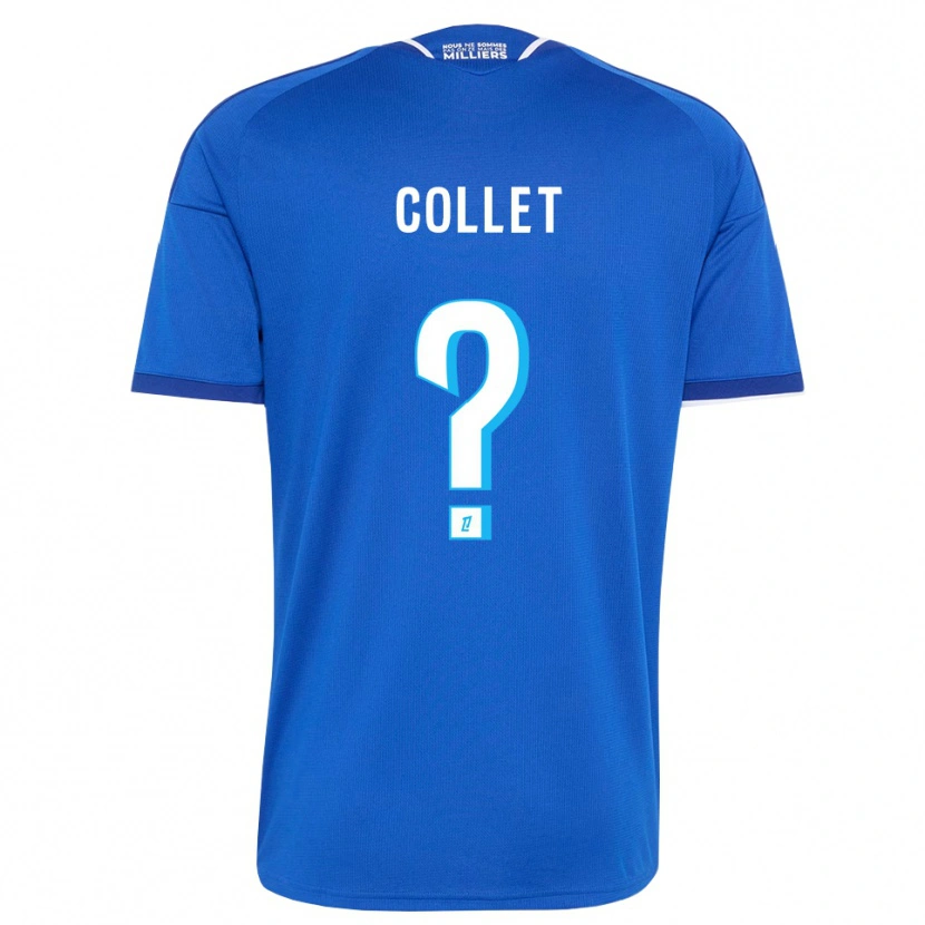 Danxen Dětské Arthur Tirard Collet #0 Královská Modř Bílá Domů Hráčské Dresy 2026/27 Dres