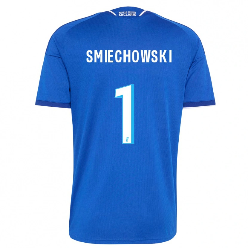 Danxen Dětské Artur Smiechowski #1 Královská Modř Bílá Domů Hráčské Dresy 2026/27 Dres