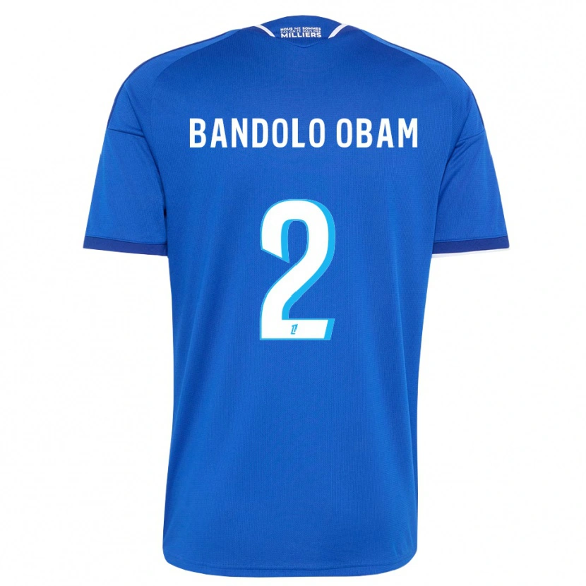 Danxen Dětské Randy Bandolo Obam #2 Královská Modř Bílá Domů Hráčské Dresy 2026/27 Dres