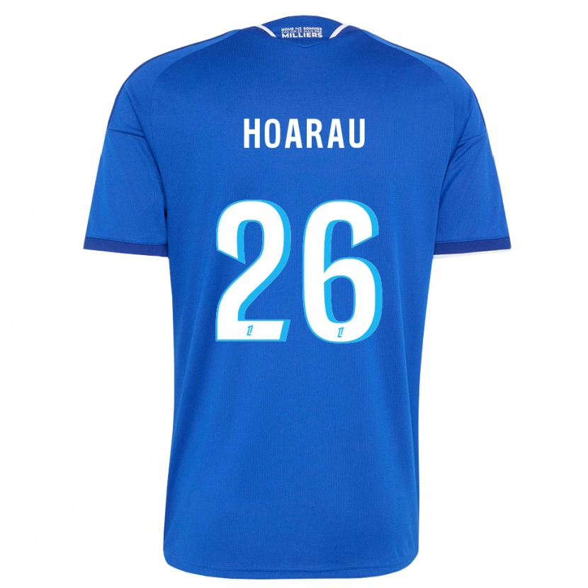 Danxen Dětské Fanny Hoarau #26 Královská Modř Bílá Domů Hráčské Dresy 2026/27 Dres