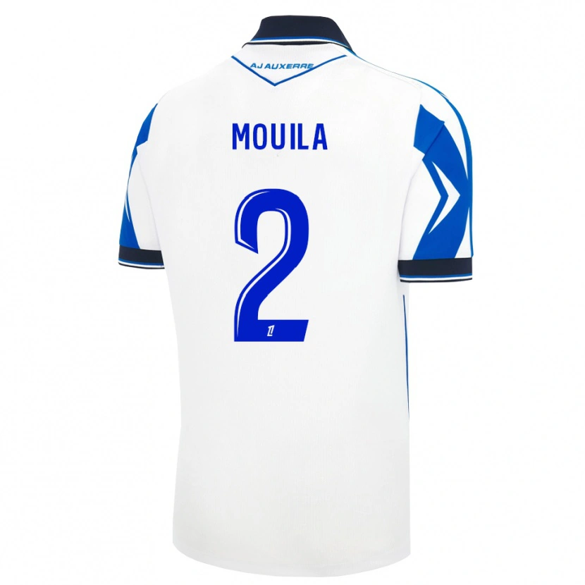 Danxen Dětské Orlando Mouila #2 Černá Bílá Modrá Domů Hráčské Dresy 2026/27 Dres