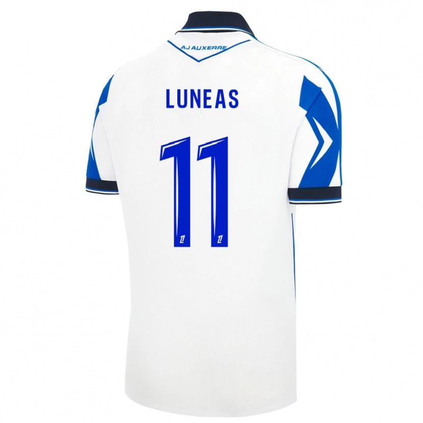 Danxen Dětské Rithler Luneas #11 Černá Bílá Modrá Domů Hráčské Dresy 2026/27 Dres